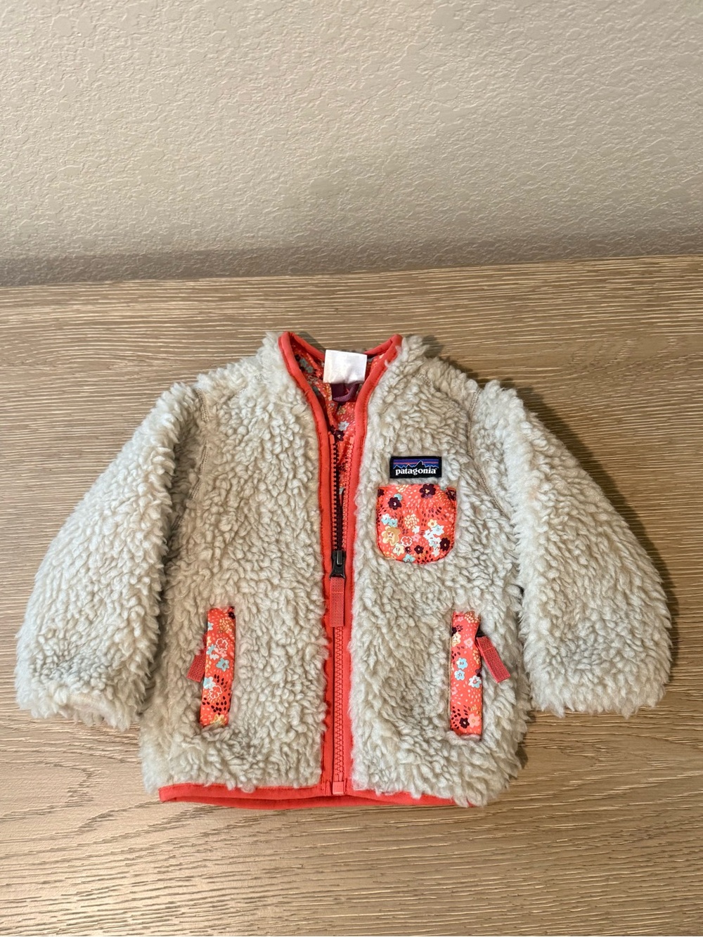 Patagonia Infant Sherpa Fleece Jacket, 3-6 Months